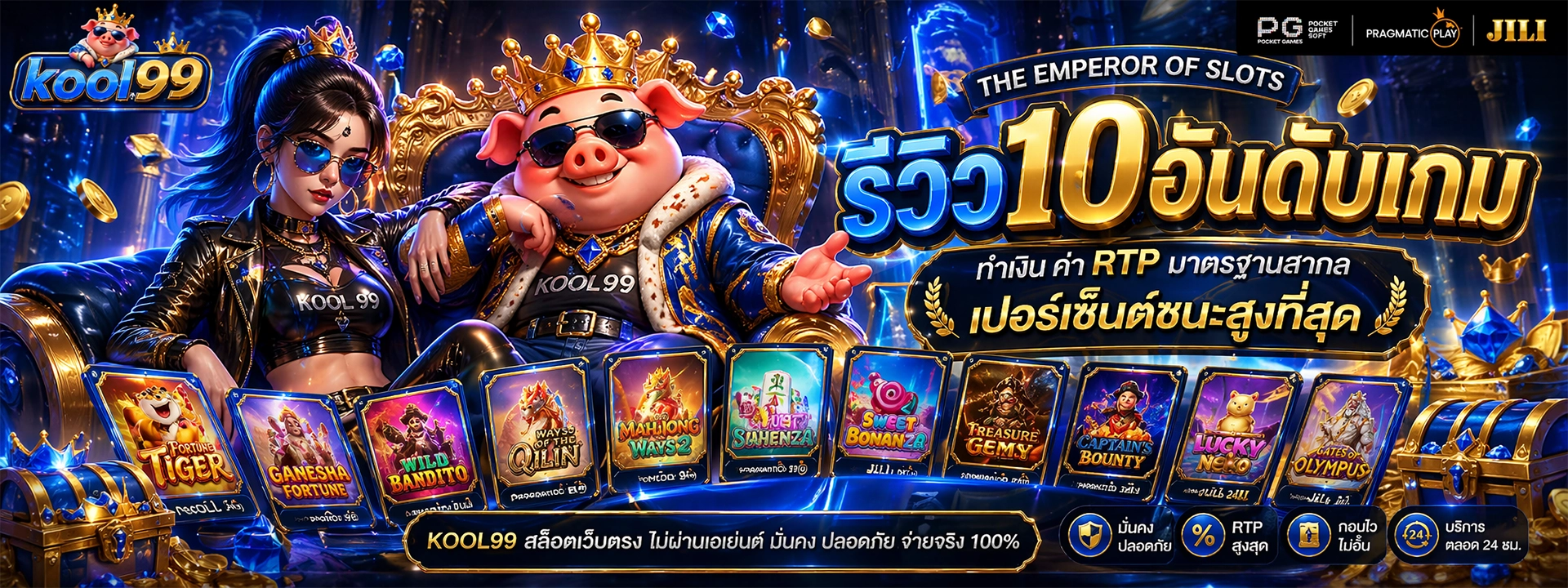 รีวิว 10 อันดับเกมทำเงิน ค่า RTP มาตรฐานสากล เปอร์เซ็นต์ชนะสูงที่สุด